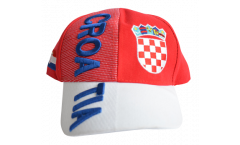 Cappellino / Berretto Croazia rossi-bianchi, nation