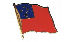 Spilla Bandiera Samoa - 2 x 2 cm