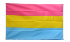 Bandiera da balcone Pansessualità - 90 x 150 cm