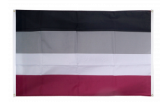 Bandiera da balcone Asessuale - 90 x 150 cm