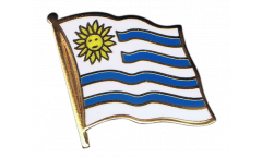 Spilla Bandiera Uruguay - 2 x 2 cm