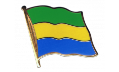 Spilla Bandiera Gabon - 2 x 2 cm