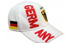 Cappellino / Berretto Germania bianco, nation