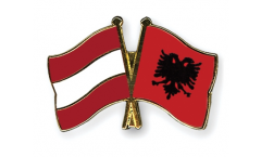 Spilla dell'amicizia Austria - Albania - 22 mm