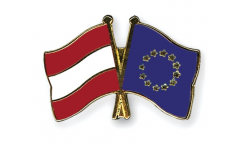 Spilla dell'amicizia Austria - Unione Europea EU - 22 mm