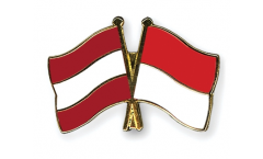 Spilla dell'amicizia Austria - Indonesia - 22 mm
