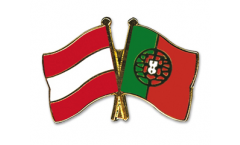 Spilla dell'amicizia Austria - Portogallo - 22 mm