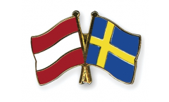 Spilla dell'amicizia Austria - Svezia - 22 mm