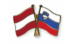Spilla dell'amicizia Austria - Slovenia - 22 mm