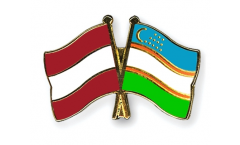 Spilla dell'amicizia Austria - Usbekistan - 22 mm