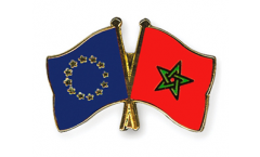 Spilla dell'amicizia Europa - Marocco - 22 mm