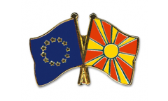 Spilla dell'amicizia Europa - Macedonia del Nord - 22 mm