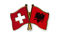 Spilla dell'amicizia Svizzera - Albania - 22 mm