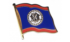Spilla Bandiera Belize - 2 x 2 cm