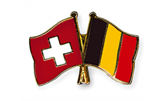Spilla dell'amicizia Svizzera - Belgio - 22 mm