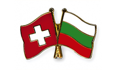 Spilla dell'amicizia Svizzera - Bulgaria - 22 mm