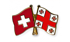 Spilla dell'amicizia Svizzera - Georgia - 22 mm