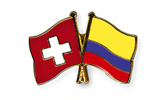 Spilla dell'amicizia Svizzera - Colombia - 22 mm