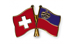 Spilla dell'amicizia Svizzera - Liechtenstein - 22 mm