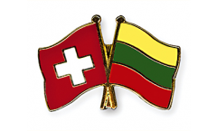 Spilla dell'amicizia Svizzera - Lituania - 22 mm