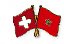 Spilla dell'amicizia Svizzera - Marocco - 22 mm