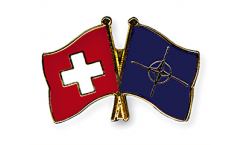 Spilla dell'amicizia Svizzera - NATO - 22 mm