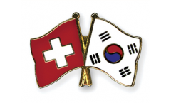 Spilla dell'amicizia Svizzera - Corea del sud - 22 mm