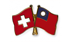 Spilla dell'amicizia Svizzera - Taiwan - 22 mm