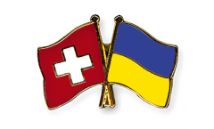 Spilla dell'amicizia Svizzera - Ucraina - 22 mm