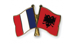 Spilla dell'amicizia Francia - Albania - 22 mm