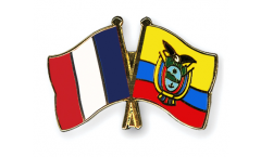 Spilla dell'amicizia Francia - Ecuador - 22 mm