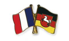 Spilla dell'amicizia Francia - Niedersachsen - 22 mm