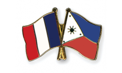 Spilla dell'amicizia Francia - Filippine - 22 mm