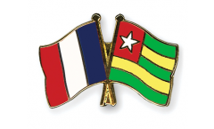 Spilla dell'amicizia Francia - Togo - 22 mm