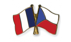 Spilla dell'amicizia Francia - Repubblica Ceca - 22 mm