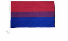 Bandiera per auto Bi Pride - 30 x 40 cm