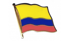 Spilla Bandiera Colombia - 2 x 2 cm