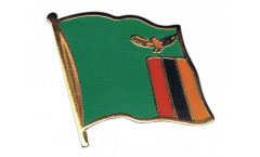Spilla Bandiera Zambia - 2 x 2 cm