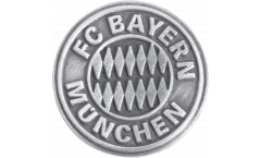 Spilla FC Bayern München Emblem Argenteria - 1.5 x 1.5 cm
