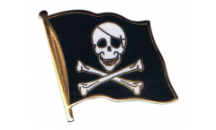Spilla Bandiera Pirata - 2 x 2 cm