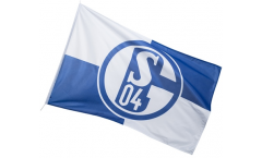 Bandiera FC Schalke 04 Karo - 100 x 150 cm