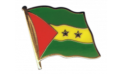 Spilla Bandiera Sao Tomè e Principe - 2 x 2 cm
