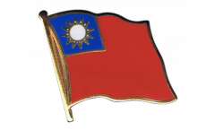 Spilla Bandiera Taiwan - 2 x 2 cm