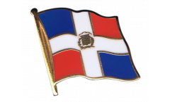 Spilla Bandiera Repubblica Domenicana - 2 x 2 cm
