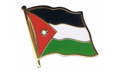Spilla Bandiera Giordania - 2 x 2 cm