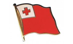 Spilla Bandiera Tonga - 2 x 2 cm