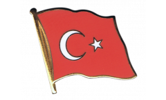 Spilla Bandiera Turchia - 2 x 2 cm