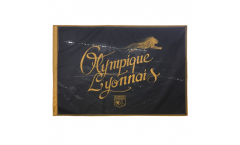 Bandiera Olympique Lyon nero - 100 x 140 cm