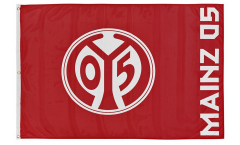 Bandiera 1. FSV Mainz 05 Schriftzug - 100 x 150 cm