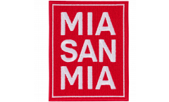Applicazioni FC Bayern München Mia San Mia - 5 x 10 cm